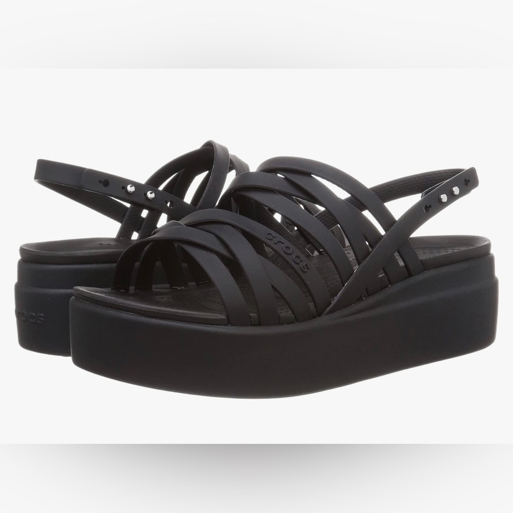 WOMEN'S CROCS BROOKLYN STRAPPY
LOW WEDGE